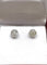 Boucles d'oreilles Boucles d’oreilles diamants monture or blanc 58 Facettes