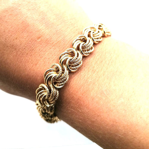Bracelet Bracelet vintage or jaune 58 Facettes N°2699