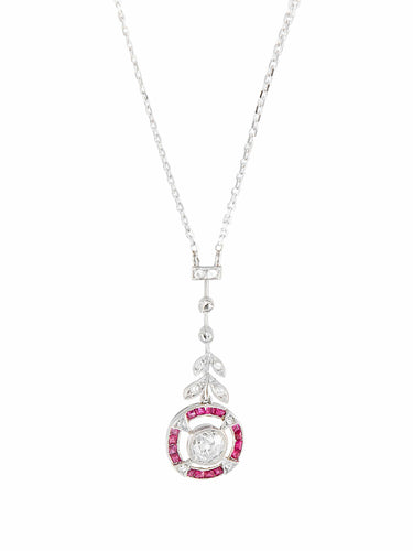 Collier Collier Art Déco diamant 58 Facettes