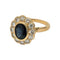 Bague 50 Bague marguerite saphir et diamants 58 Facettes 1-1173/1
