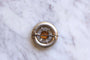 Broche Broche ronde Ecossaise ancienne citrine, jaspe, et agate 58 Facettes