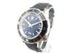 Montre montre MARCH LAB belza 40 mm automatique en acier & cuir bleu marine 58 Facettes 246333