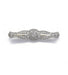 Broche Blanc/Gris / Or 750 et Platine 950 Broche Art Déco Diamants 58 Facettes 210193R