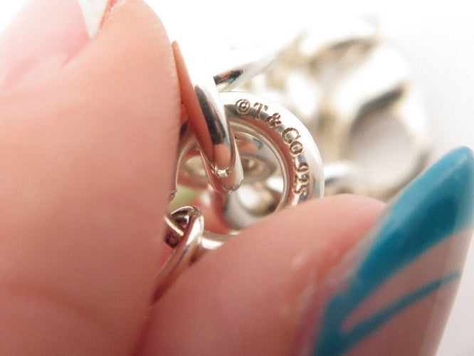 TIFFANY CO bracelet charm chain charms 19 silver 8753494131017