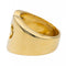 Bague 53 O.J. Perrin Bague Cocktail Coeur légende Or jaune 58 Facettes 2843268CN