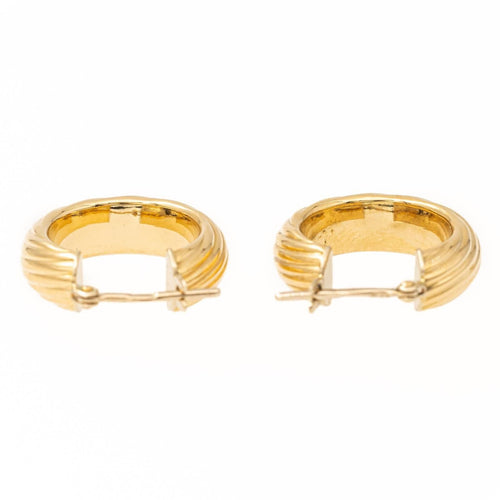 Boucles d'oreilles Boucles d'oreilles Créoles Or jaune 58 Facettes 2107060CN