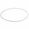 Collier Collier Câble Or blanc 58 Facettes 2360837CN