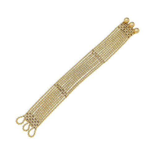 Bracelet Bracelet Cartier, "Draperie", or jaune. 58 Facettes 31063