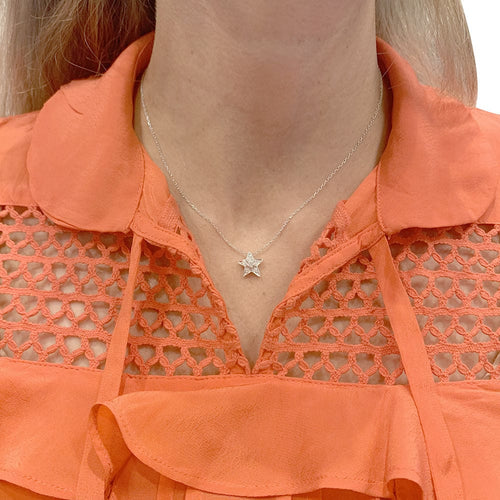 Collier Collier Chanel, "Comète Géode", or blanc, diamants. 58 Facettes 31558