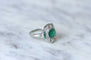 Bague Bague Art Déco émeraude, diamants 58 Facettes