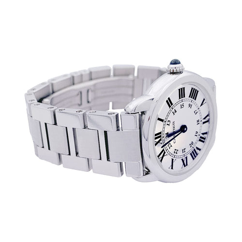 Montre Montre Cartier, "Ronde Solo", acier. 58 Facettes 33454