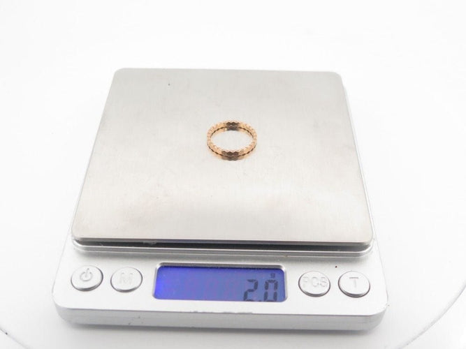 Bague 52 bague CHAUMET bee my love 081931 t 52 en or rose 18k 58 Facettes 252674