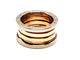 Bague 52 Bulgari Bague B.Zéro1 Or rose 58 Facettes 1244794CN