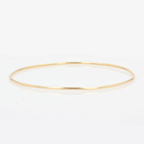 Bracelet Bracelet fin jonc or jaune 58 Facettes CVBR23