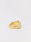 Bague 50 Chevalière Or jaune Plateau pavé de Diamants 58 Facettes J163