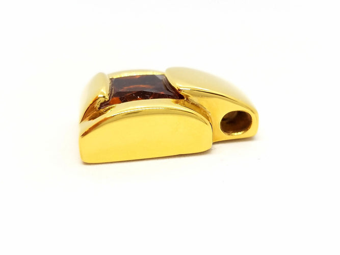 Pendentif Pendentif Or jaune Citrine 58 Facettes 06529CD
