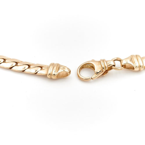 Collier Collier Maille anglaise Or jaune 58 Facettes 1752205CN