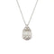 Collier Collier poire diamants or blanc 58 Facettes