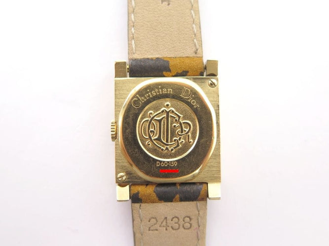 Montre montre CHRISTIAN DIOR la parisienne quartz 19mm plaque or + 4 bracelets 58 Facettes 254714