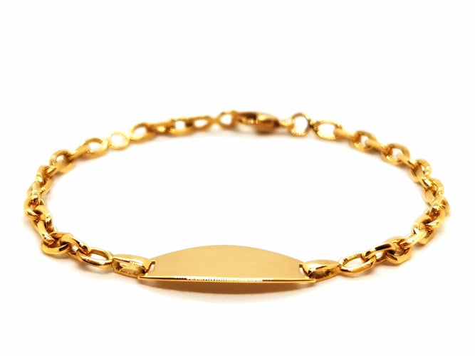 Bracelet Bracelet Gourmette Or jaune 58 Facettes 1751427CN