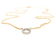 Collier Collier Or rose Diamant 58 Facettes 579193RV