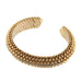 Bracelet Bracelet rigide en or rose avec diamants 58 Facettes G3479