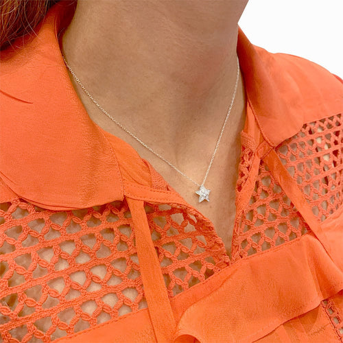 Collier Collier Chanel, "Comète Géode", or blanc, diamants. 58 Facettes 31558