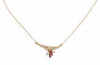 Collier COLLIER OR & RUBIS 58 Facettes BO/220063 NSS