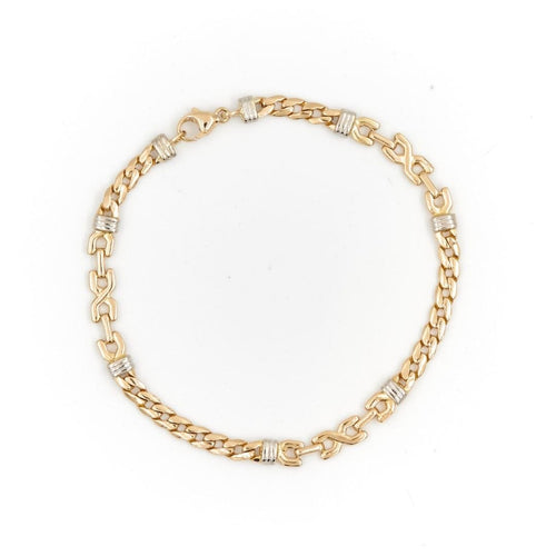 Bracelet Bracelet Maille gourmette Or jaune 58 Facettes 1589372CN