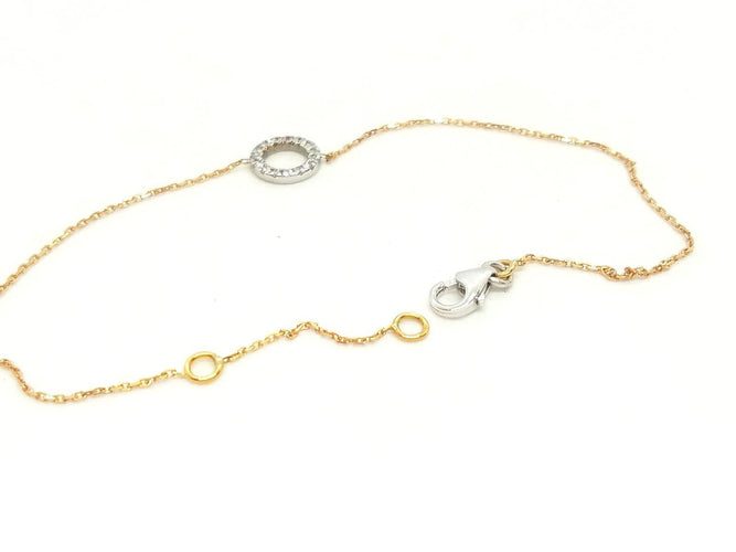 Bracelet Bracelet Graphique Or blanc Diamant 58 Facettes 579184RV