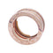 Bague 55 Bague Bulgari, "B.Zero1", or rose et diamants. 58 Facettes 32955