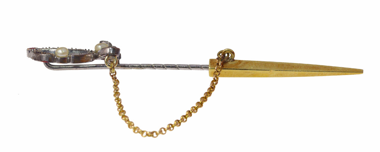 Broche Broche antique, diamants 58 Facettes 22274-0133