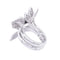 Bague 53 Bague Van Cleef & Arpels "Lotus" or blanc, diamants. 58 Facettes 33557