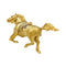 Broche Broche Cheval en or jaune et diamants. 58 Facettes 31009