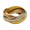 Bague 51 Bague Cartier "Trinity" 3 ors, grand modèle. 58 Facettes 31873