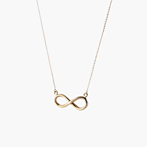 Collier COLLIER « INFINITY » OR 58 Facettes BO/220045