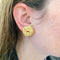 Boucles d'oreilles Boucles d'oreilles vintage Boucheron en or jaune. 58 Facettes 31360