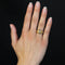 Bague 65 Bague 2 ors diamant motifs géométriques 58 Facettes CV6
