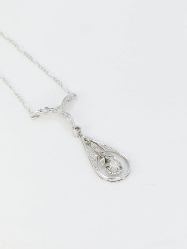 Collier Collier Belle Epoque en or, platine et diamants 58 Facettes 673