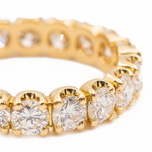 Bague 53 Bague Alliance américaine Or jaune Diamant 58 Facettes 2303174CN