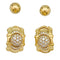Boucles d'oreilles Boucles d'oreilles Piaget "Tanagra" en or jaune et diamants. 58 Facettes 31196