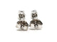 Boucles d'oreilles Boucles d'oreilles Puces Or blanc Diamant 58 Facettes 1597501CD