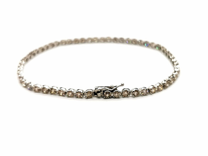 Bracelet Bracelet Ligne Platine Diamant 58 Facettes 1505952CN