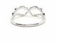 Bague 52 Bague Aile d'ange Or blanc Diamant 58 Facettes 579301RV