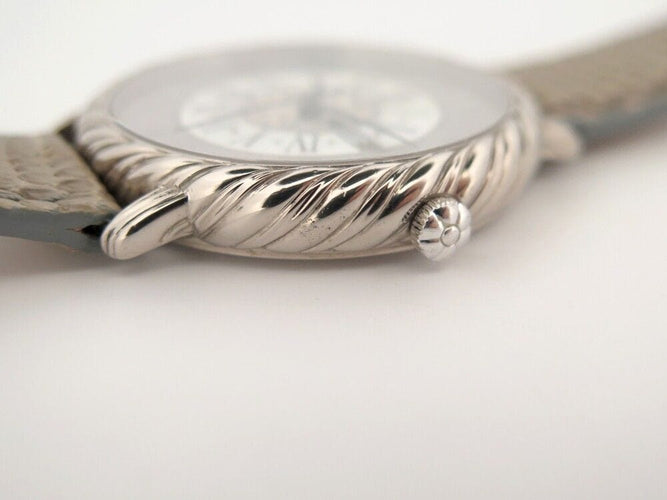 Montre vintage montre BUCCELLATI audacheron or blanc 18k 38 mm automatique 58 Facettes 255851