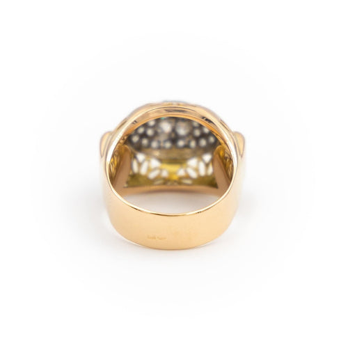 Bague 56 Bague Boule Or rose Diamant 58 Facettes 1969320CN