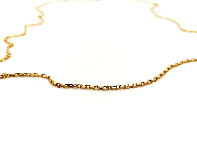 Collier Collier Maille forçat Or jaune 58 Facettes 1468401CN