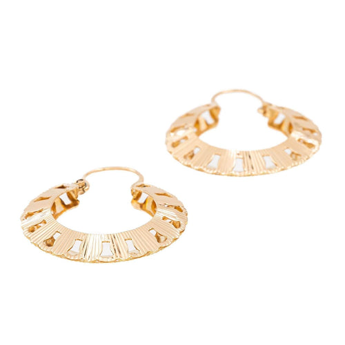 Boucles d'oreilles Boucles d'oreilles Créoles Or rose 58 Facettes 2195469CN