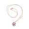 Collier Collier quartz et rubis 58 Facettes