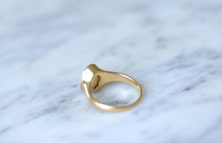 Bague Bague jonc vintage opale 58 Facettes